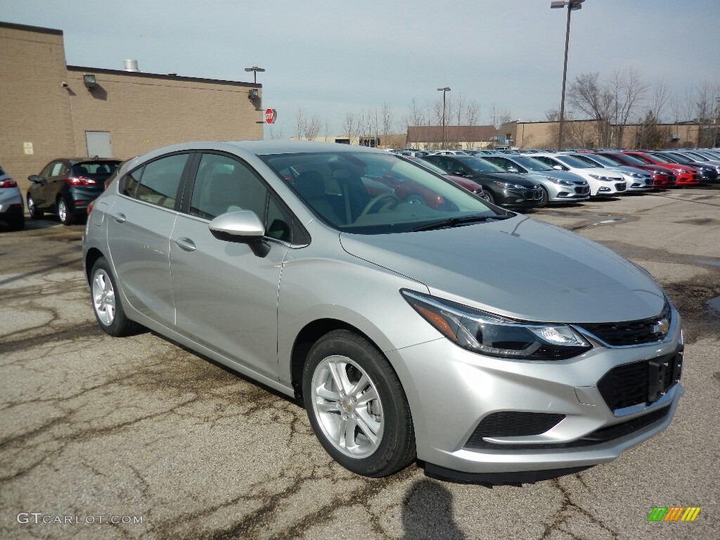 Silver Ice Metallic 2017 Chevrolet Cruze LT Exterior Photo #119358694