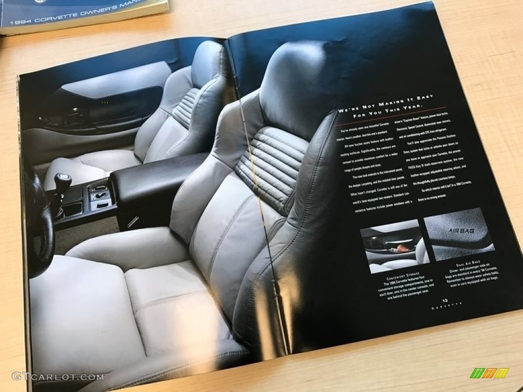 1994 Chevrolet Corvette Coupe Books/Manuals Photo #119358757