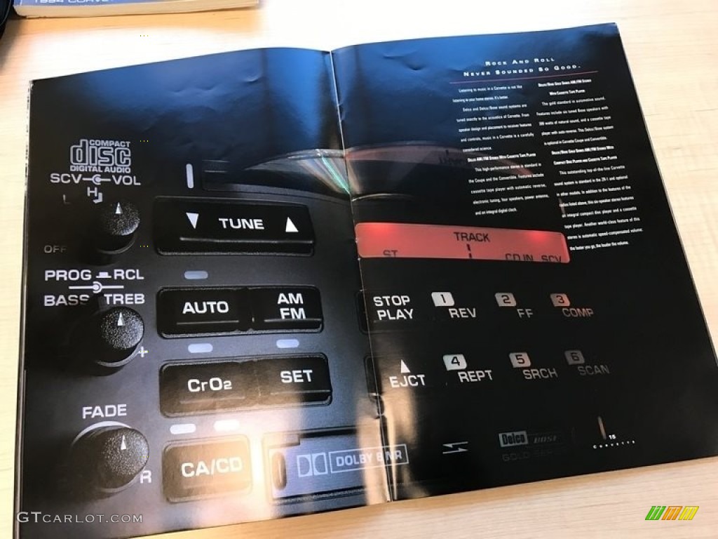 1994 Chevrolet Corvette Coupe Books/Manuals Photo #119358775