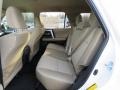 2017 Toyota 4Runner Sand Beige Interior Rear Seat Photo