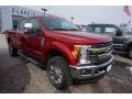 2017 Ruby Red Ford F250 Super Duty XLT Crew Cab 4x4  photo #1