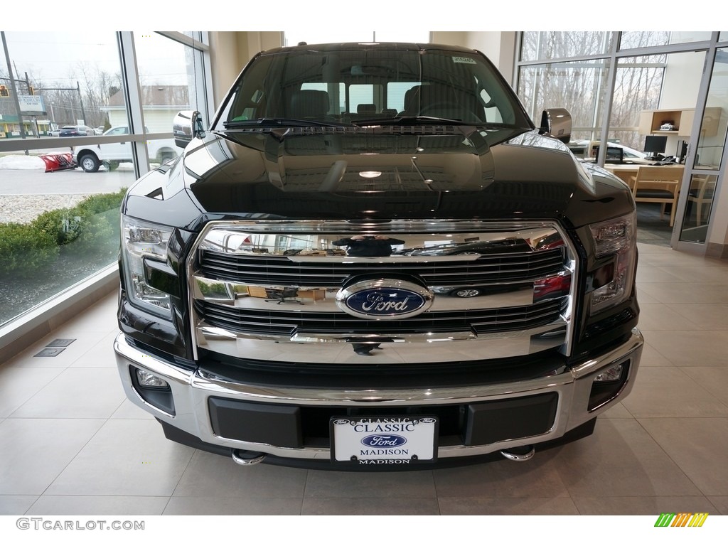 2017 F150 XLT SuperCrew 4x4 - Shadow Black / Black photo #2