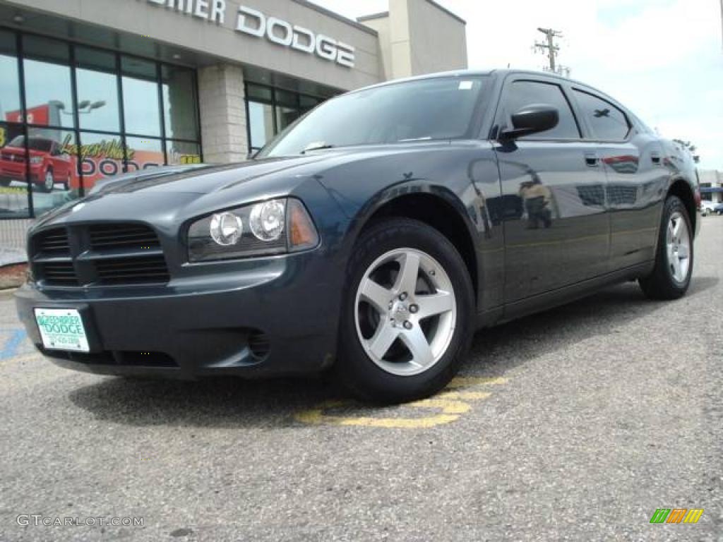 2008 Charger SE - Steel Blue Metallic / Dark Slate Gray photo #1