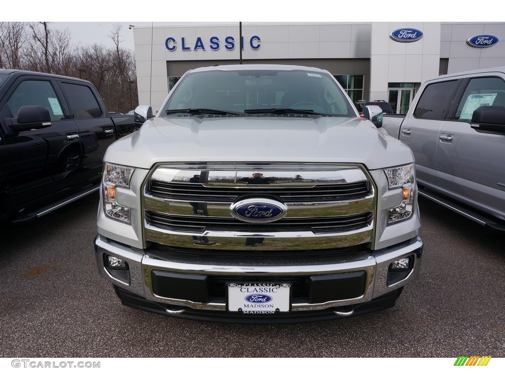 2017 F150 XLT SuperCrew 4x4 - Ingot Silver / Black photo #2