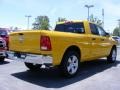 2009 Detonator Yellow Dodge Ram 1500 SLT Quad Cab  photo #3