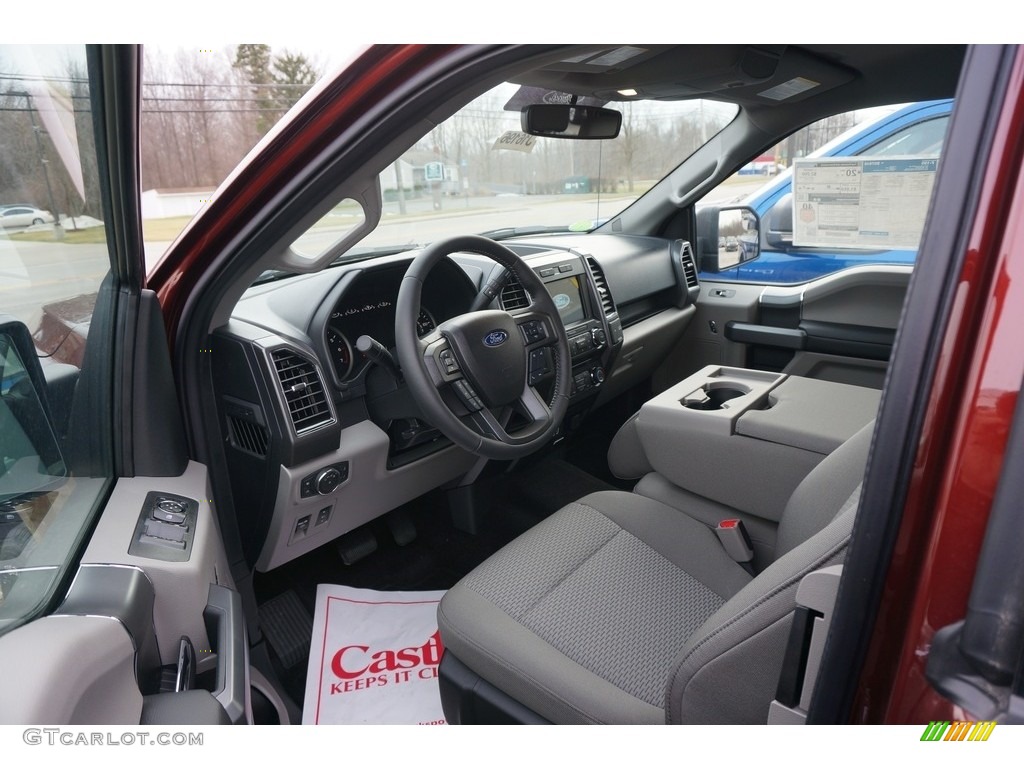 2017 F150 XLT SuperCab 4x4 - Bronze Fire / Earth Gray photo #4