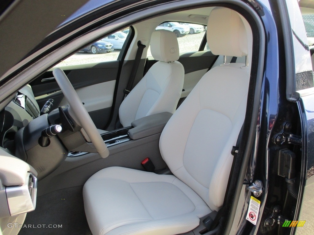2017 XE 35t Premium AWD - Dark Sapphire Blue / Light Oyster photo #13