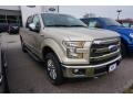 2017 White Gold Ford F150 Lariat SuperCrew 4X4  photo #1