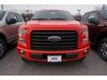 2017 Race Red Ford F150 XLT SuperCab 4x4  photo #2