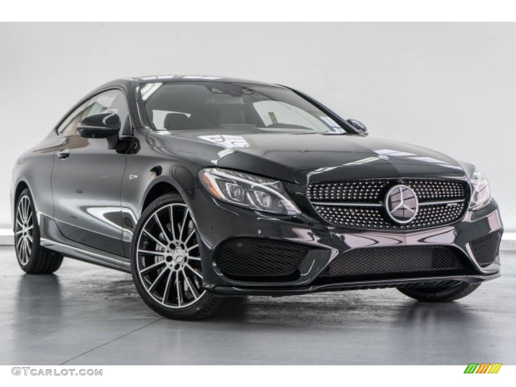 Obsidian Black Metallic 2017 Mercedes-Benz C 43 AMG 4Matic Coupe Exterior Photo #119362927