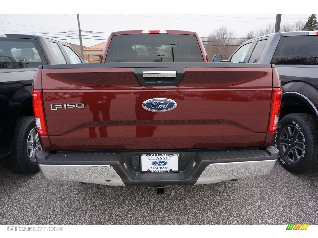 2017 F150 XLT SuperCab 4x4 - Bronze Fire / Light Camel photo #3