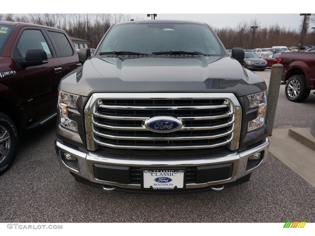 2017 F150 XLT SuperCrew 4x4 - Magnetic / Earth Gray photo #2