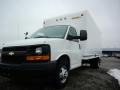 2017 Summit White Chevrolet Express Cutaway 3500 Moving Van  photo #1