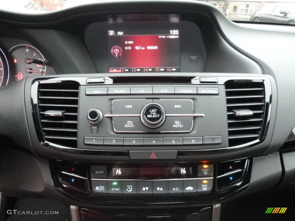 2017 Honda Accord LX-S Coupe Controls Photo #119363448