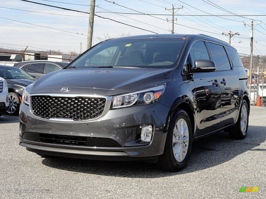 Platinum Graphite 2017 Kia Sedona EX Exterior Photo #119363506