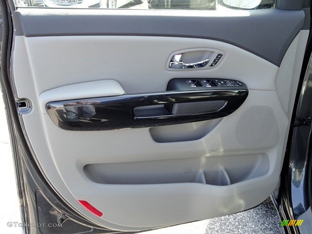 2017 Kia Sedona EX Dark Graphite Door Panel Photo #119363710