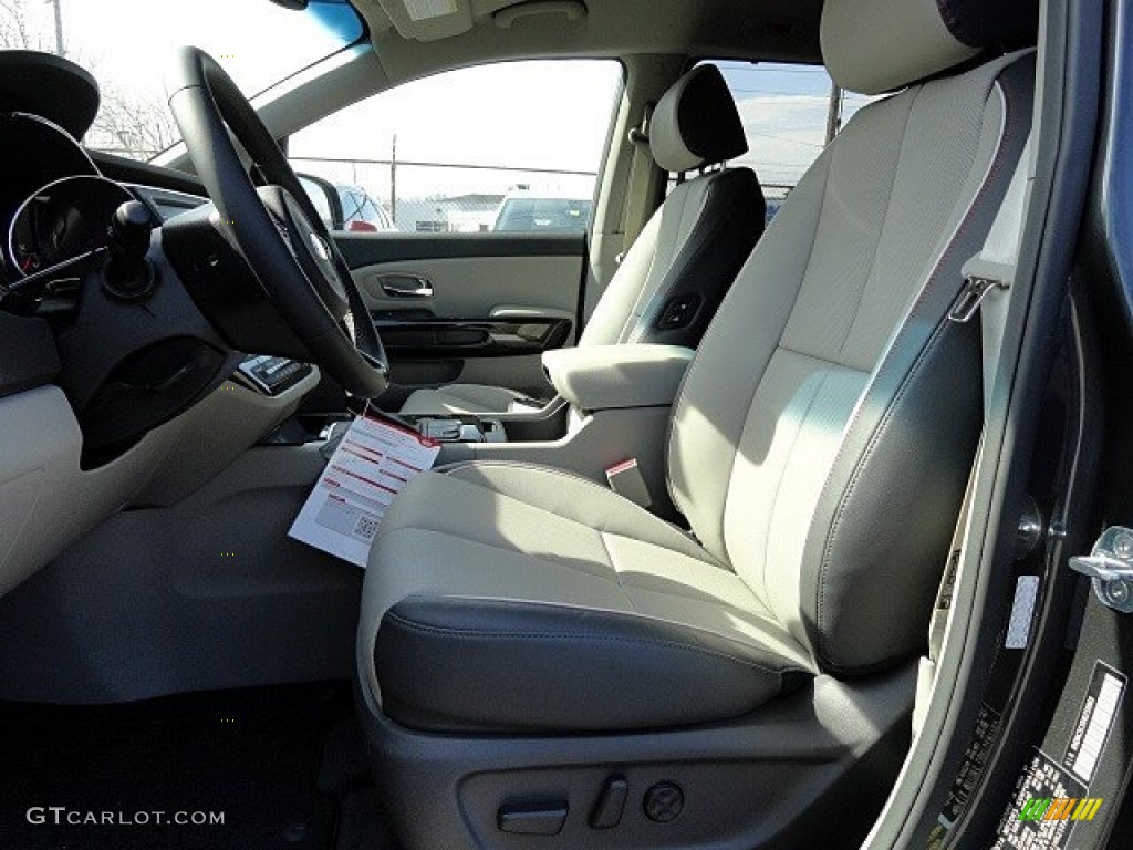 Dark Graphite Interior 2017 Kia Sedona EX Photo #119363761