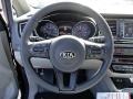2017 Kia Sedona Dark Graphite Interior Steering Wheel Photo