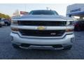 2017 Silver Ice Metallic Chevrolet Silverado 1500 LT Crew Cab 4x4  photo #2
