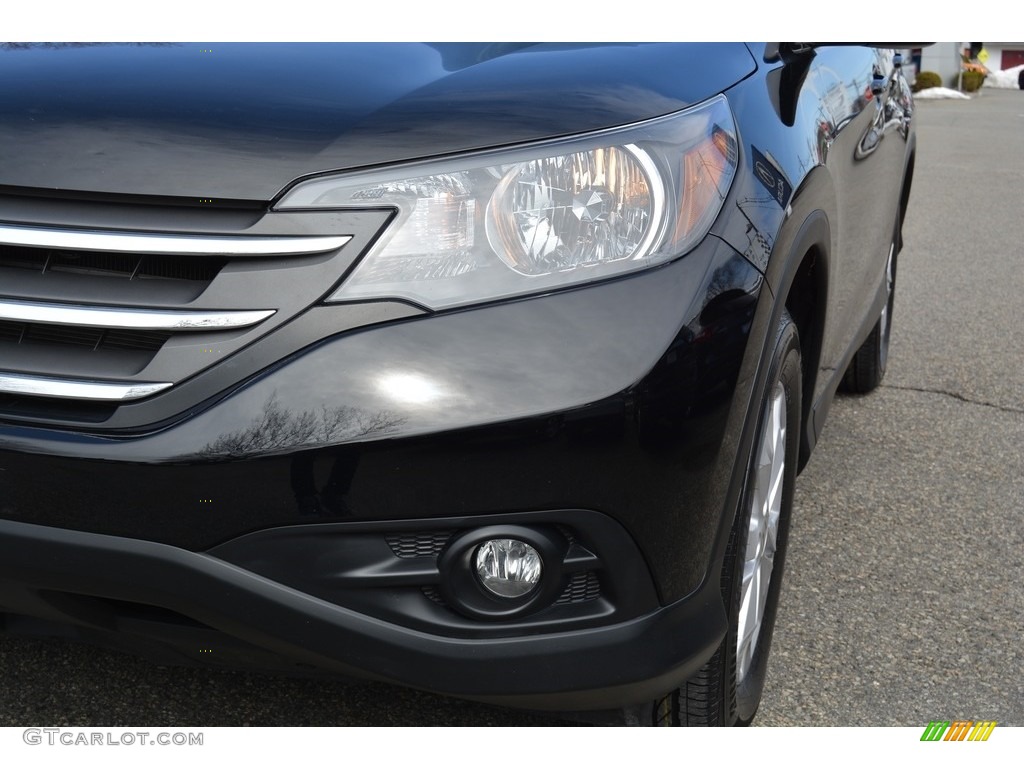 2014 CR-V EX-L AWD - Crystal Black Pearl / Black photo #32