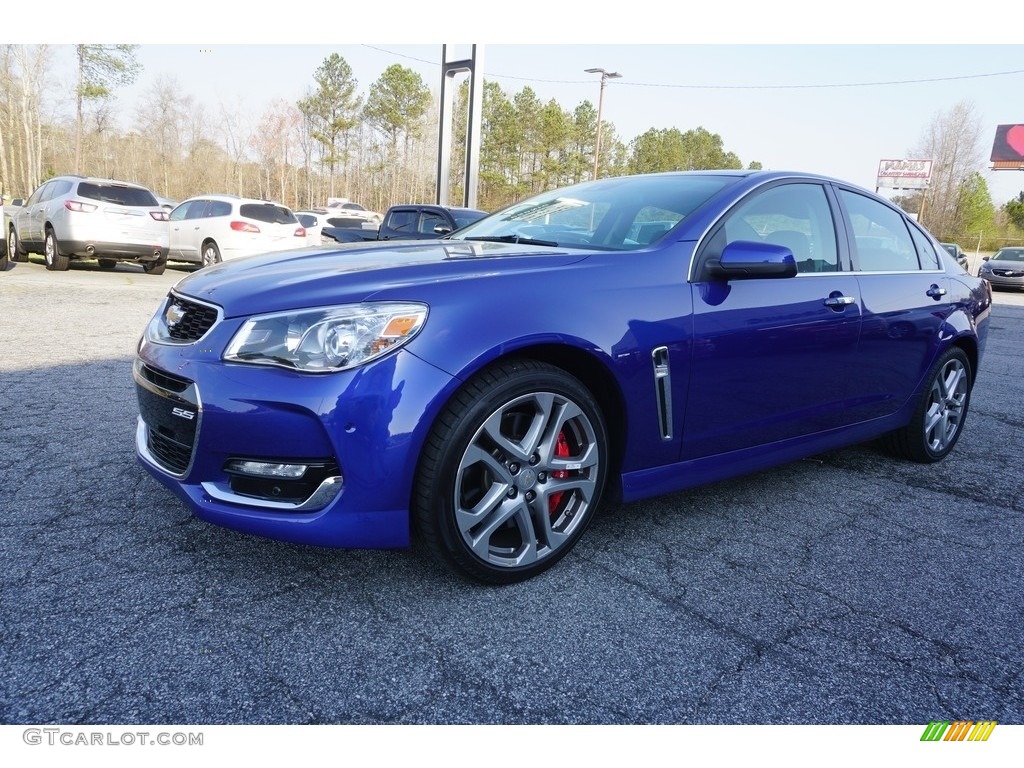 Slipstream Blue Metallic 2017 Chevrolet SS Sedan Exterior Photo #119365703