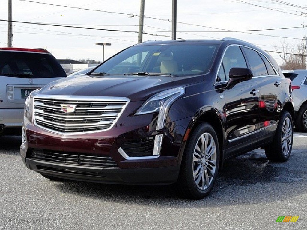 Deep Amethyst Metallic 2017 Cadillac XT5 Premium Luxury Exterior Photo #119365744