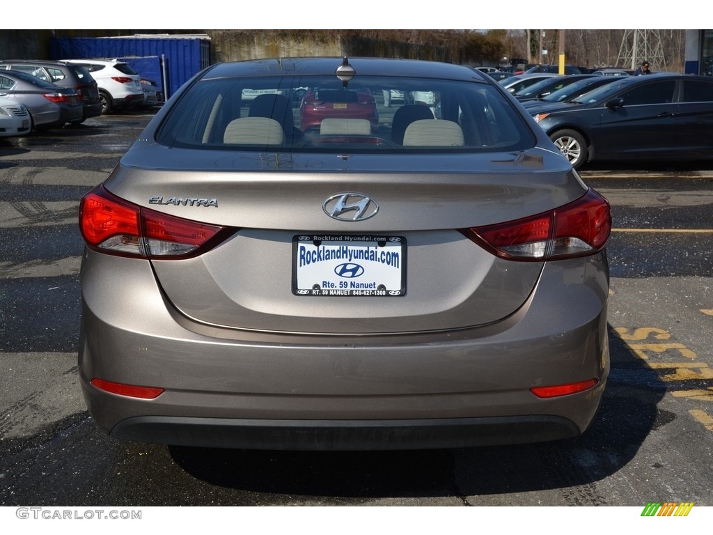 2016 Elantra SE - Desert Bronze / Beige photo #5