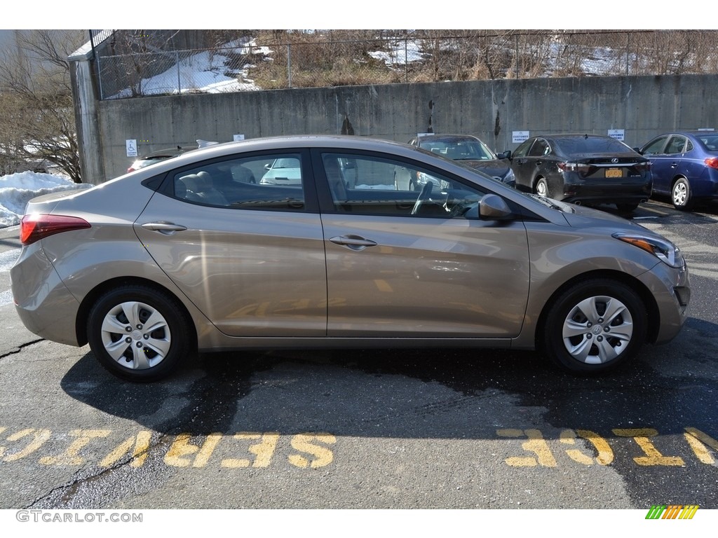 2016 Elantra SE - Desert Bronze / Beige photo #7