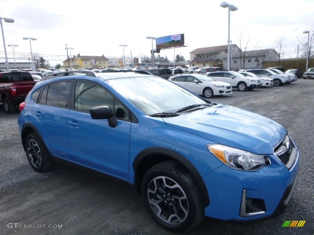 Hyper Blue Subaru Crosstrek