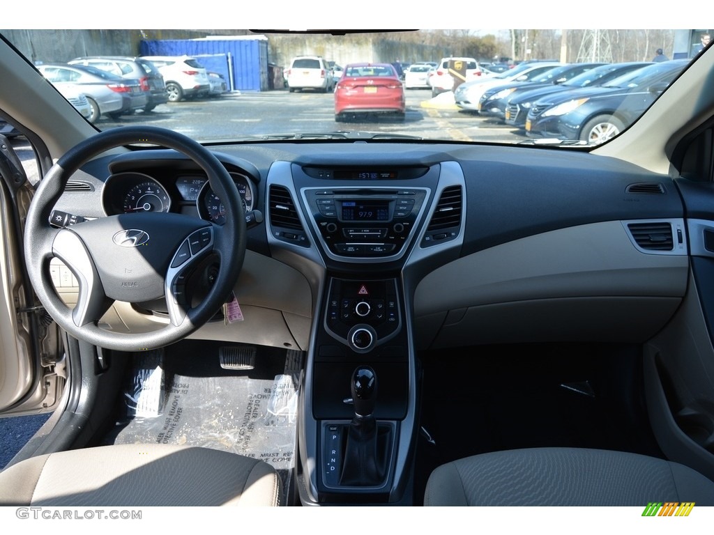 2016 Elantra SE - Desert Bronze / Beige photo #14
