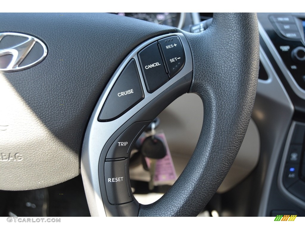 2016 Elantra SE - Desert Bronze / Beige photo #18