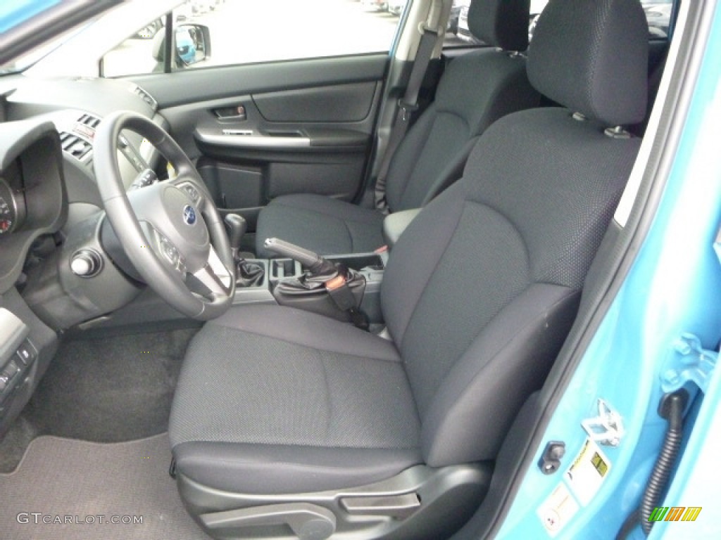 2017 Crosstrek 2.0i - Hyper Blue / Black photo #14