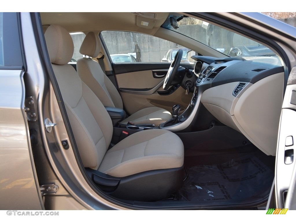 2016 Elantra SE - Desert Bronze / Beige photo #26