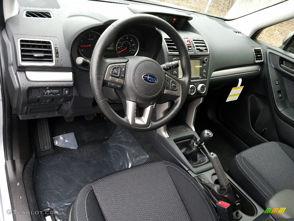 Black Interior 2017 Subaru Forester 2.5i Photo #119367313