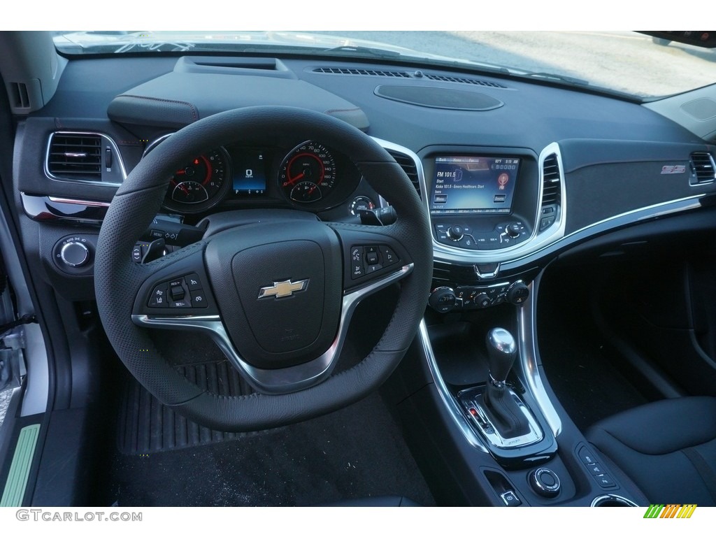 2017 Chevrolet SS Sedan Jet Black Dashboard Photo #119367514