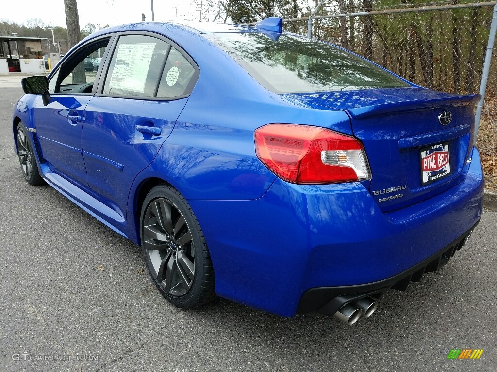 2017 WRX Premium - WR Blue Pearl / Carbon Black photo #4
