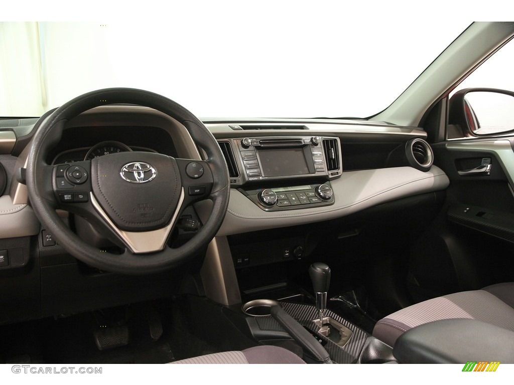2014 Toyota RAV4 XLE AWD Ash Dashboard Photo #119368714