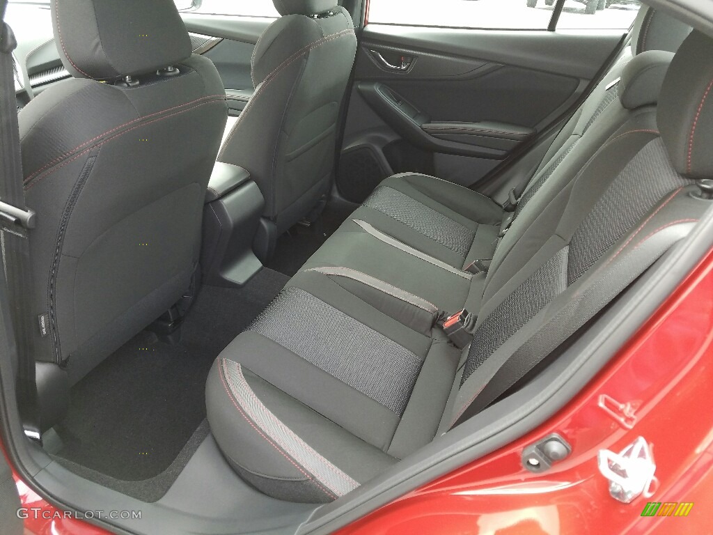 Black Interior 2017 Subaru Impreza 2.0i Sport 4-Door Photo #119369554