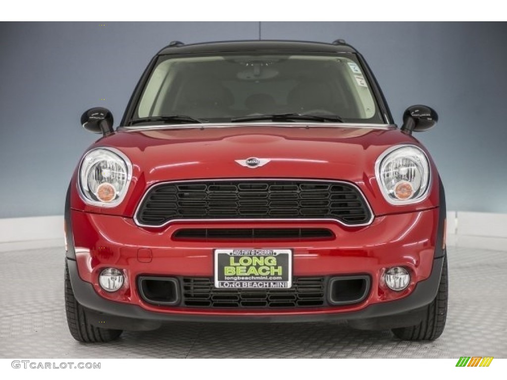 2014 Cooper S Countryman - Blazing Red Metallic / Carbon Black photo #3
