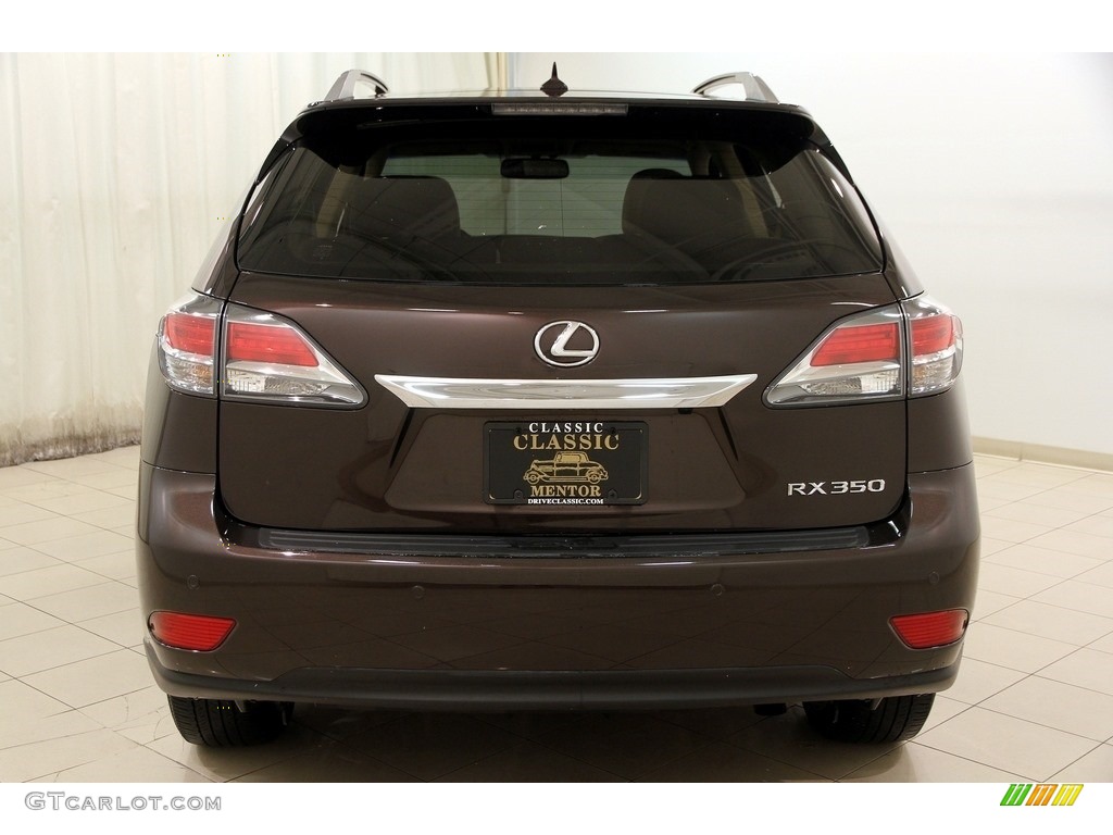 2013 RX 350 AWD - Fire Agate Pearl / Parchment/Espresso Birds Eye Maple photo #27