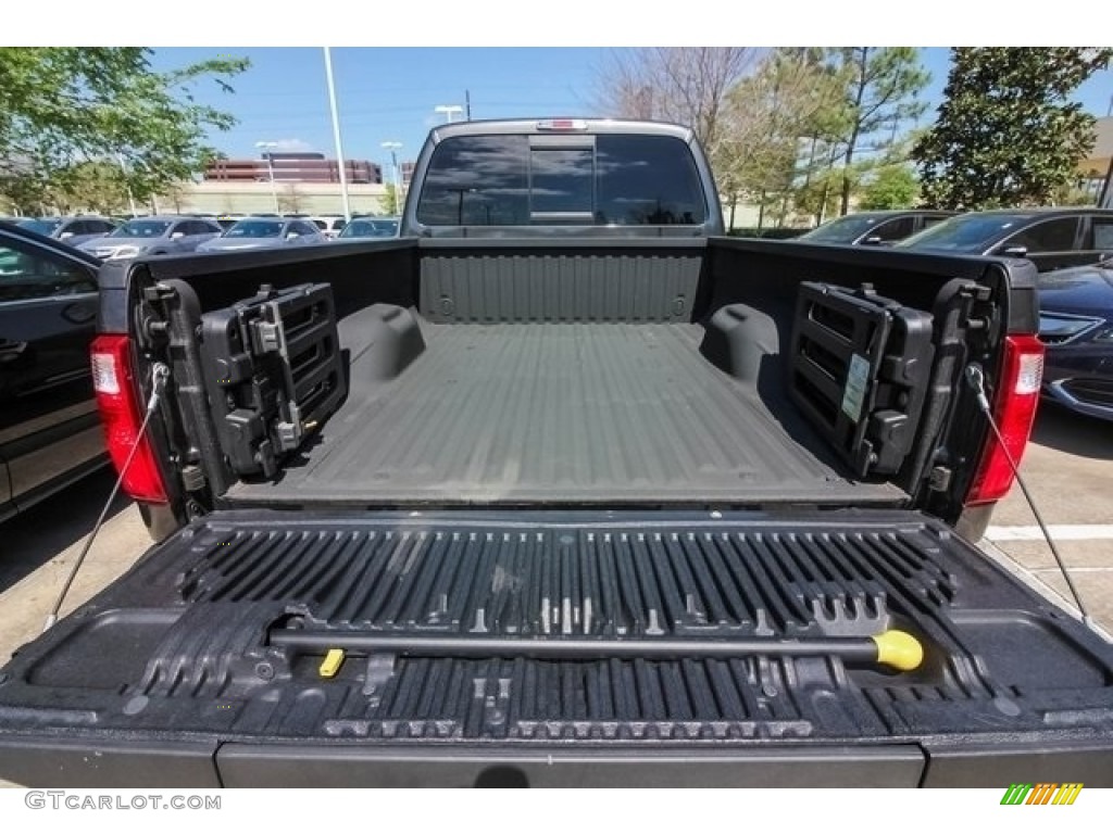 2016 F250 Super Duty Lariat Crew Cab 4x4 - Magnetic Metallic / Black photo #21