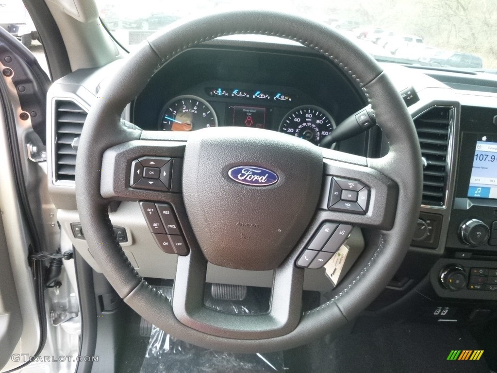 2017 F150 XLT SuperCab 4x4 - Ingot Silver / Earth Gray photo #15
