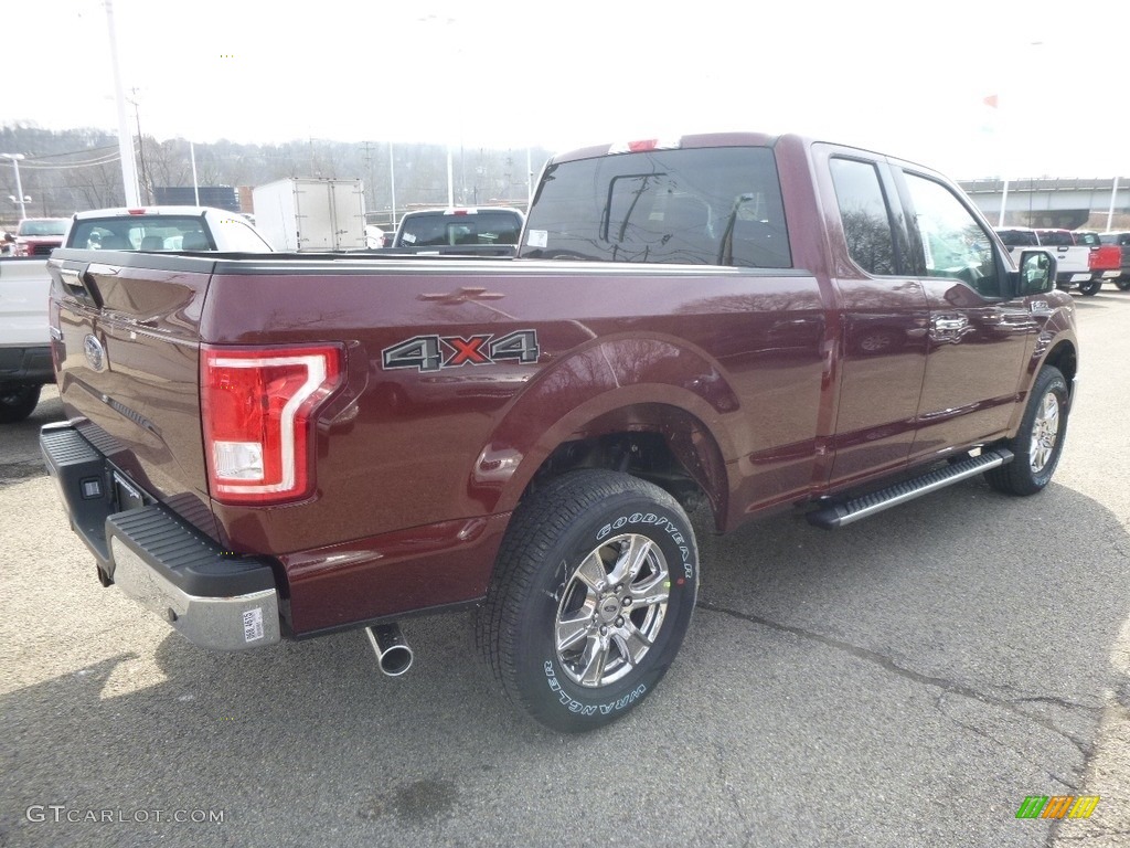 2017 F150 XLT SuperCab 4x4 - Bronze Fire / Earth Gray photo #2