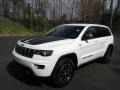 2017 Bright White Jeep Grand Cherokee Trailhawk 4x4  photo #2
