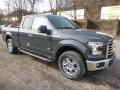 2017 Lithium Gray Ford F150 XLT SuperCab 4x4  photo #8