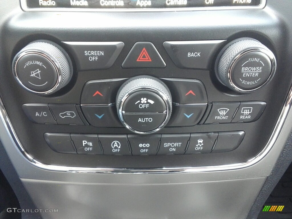 2017 Grand Cherokee Trailhawk 4x4 - Bright White / Black photo #16