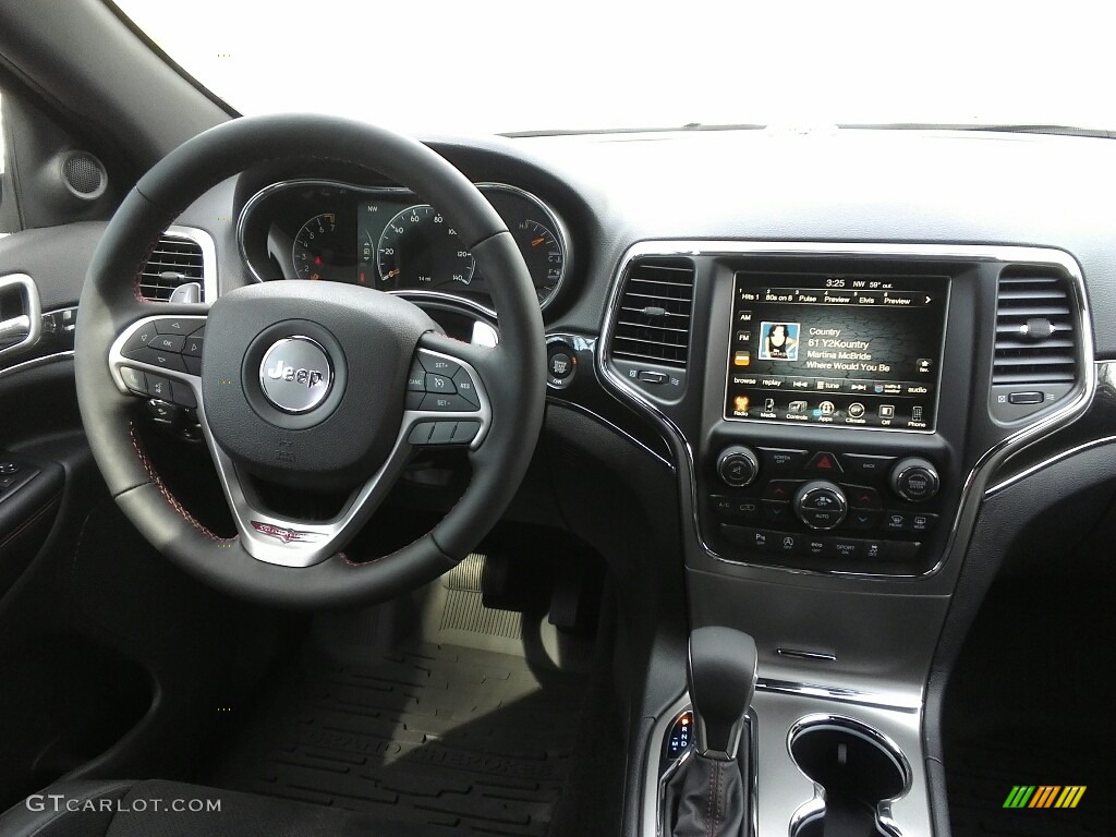2017 Grand Cherokee Trailhawk 4x4 - Bright White / Black photo #22