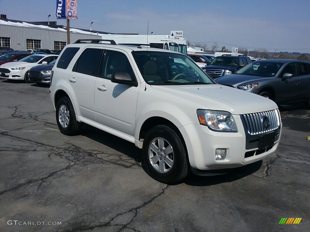 2010 Mariner V6 4WD - White Suede / Black photo #1