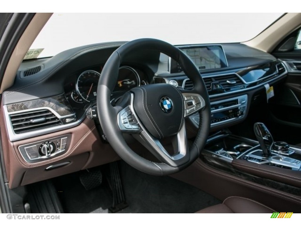 2017 7 Series 740i Sedan - Magellan Gray Metallic / Mocha photo #7
