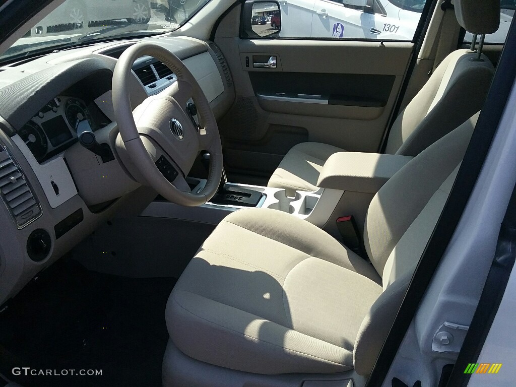2010 Mariner V6 4WD - White Suede / Black photo #8